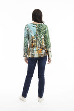 Load image into Gallery viewer, Orientique T-Shirt Contemporary Crew LS Alicante colour back shot
