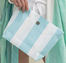 Load image into Gallery viewer, Picnicdaise Zip Clutch - Aqua colour
