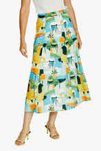 Load image into Gallery viewer, Ping Pong - Indi Alfresco Skirt Alfresco print front shot
