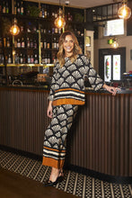 Load image into Gallery viewer, Ping Pong - Marais Palazzo Pant Printed colour side shot
