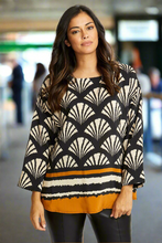 Load image into Gallery viewer, Ping Pong - Marais Top Printed colour front shot
