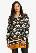 Load image into Gallery viewer, Ping Pong - Marais Tunic Shirt printed colour front shot
