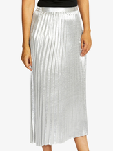 Load image into Gallery viewer, Ping Pong - Shimmer Skirt - Silver colour side shot
