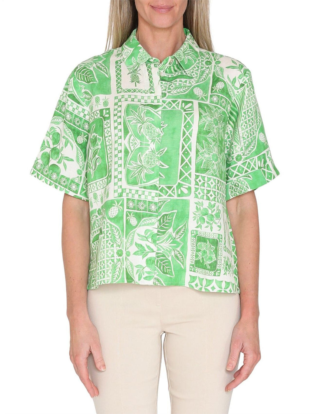 Ping Pong - Tropicana Shirt - Tropicana colour front shot