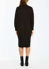 Load image into Gallery viewer, Ping Pong - Cocoon Dress Coffee Bean Color Back View
