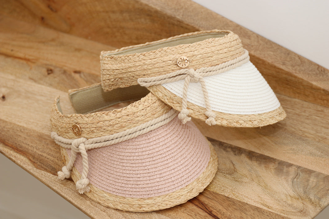 Polly - Wide Brim - Pink Ribbon