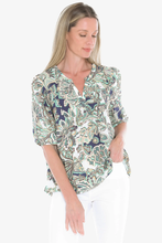 Load image into Gallery viewer, Jump - Summer Chintz Top Multi colored front shot
