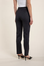 Load image into Gallery viewer, Two-T&#39;s Pull On Slim Fit Pant closed up back view
