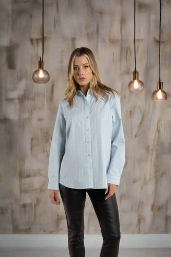 Two-T's Stripe Shirt Front View