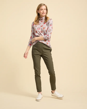 Load image into Gallery viewer, Yarra Trail - Cord Jegging in Figleaf Elasticated waist
