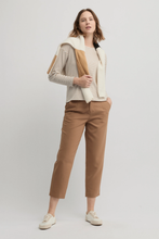 Load image into Gallery viewer, Yarra Trail - Division Tee - Ecru/ Cinnamon colour front shot
