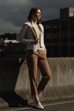 Load image into Gallery viewer, Yarra Trail - Division Tee - Ecru/ Cinnamon colour front shot

