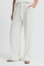 Load image into Gallery viewer, Yarra Trail - Entwine Pant - Ecru colour front shot

