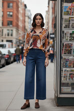 Load image into Gallery viewer, Yarra Trail - Feather Stone Blouse front shot
