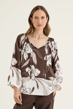 Load image into Gallery viewer, Yarra Trail - Fiore Top Fiore print front shot

