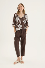 Load image into Gallery viewer, Yarra Trail - Fiore Top Fiore print front shot
