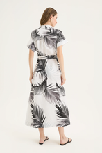 Load image into Gallery viewer, Yarra Trail - Frond Dress Frond print back shot
