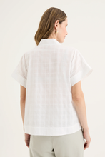 Load image into Gallery viewer, Yarra Trail - Gibson Top - White colour back shot
