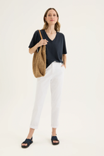 Load image into Gallery viewer, Yarra Trail - Glass Tee - Navy colour front shot
