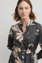 Load image into Gallery viewer, Yarra Trail - Harvest Dress - Charcoal colour front shot
