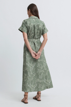 Load image into Gallery viewer, Yarra Trail - Hues Shirt Dress Hues skirt back shot
