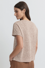 Load image into Gallery viewer, Yarra Trail - Lona Tee - Clay/ Ecru colour back shot
