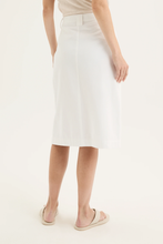 Load image into Gallery viewer, Yarra Trail - Panna Skirt - Ecru colour back shot
