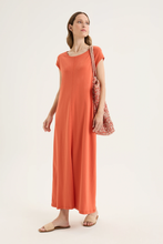 Load image into Gallery viewer, Yarra Trail - Solitude Dress - Volcanic colour side shot
