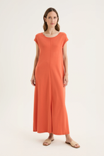 Load image into Gallery viewer, Yarra Trail - Solitude Dress - Volcanic colour front shot
