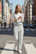 Load image into Gallery viewer, Yarra Trail - Stirling Sweatpant - Silver Marle colour front shot
