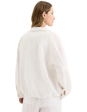 Load image into Gallery viewer, Yarra Trail - Tirari Bomber Jacket - White colour back shot
