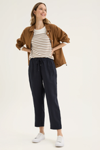 Load image into Gallery viewer, Yarra Trail - Tirari Slim Pant - Navy colour front shot
