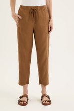 Load image into Gallery viewer, Yarra Trail - Tirari Slim Pant - Nutmeg colour front shot
