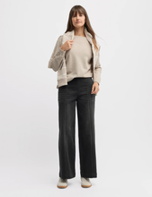 Load image into Gallery viewer, Yarra Trail - Villa Knit Top - Almond colour front shot
