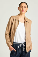 Load image into Gallery viewer, Yarra Trail - Willow Jacket in Toffee colour front shot
