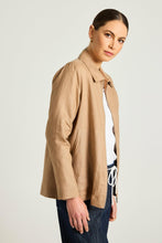 Load image into Gallery viewer, Yarra Trail - Willow Jacket in Toffee colour side shot
