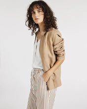 Load image into Gallery viewer, Yarra Trail - Willow Jacket in Toffee colour side shot
