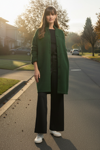 Load image into Gallery viewer, Yarra Trail Nova Wide Leg Chino Black colour front shot

