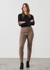 Holmes and Fallon Pant 2 Vertical Zips - Latte