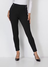 Load image into Gallery viewer, Holmes and Fallon Pant 2 Vertical Zips - Black
