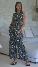 Load and play video in Gallery viewer, Naturals by O&amp;J Sleeveless Roundneck Top Folies colour video
